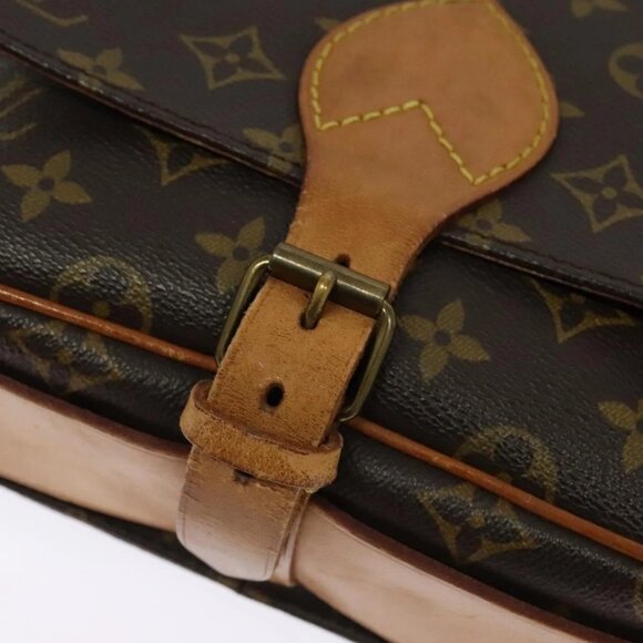 LOUIS VUITTON Monogram Cartouchiere MM Shoulder Bag - Picture 9 of 16